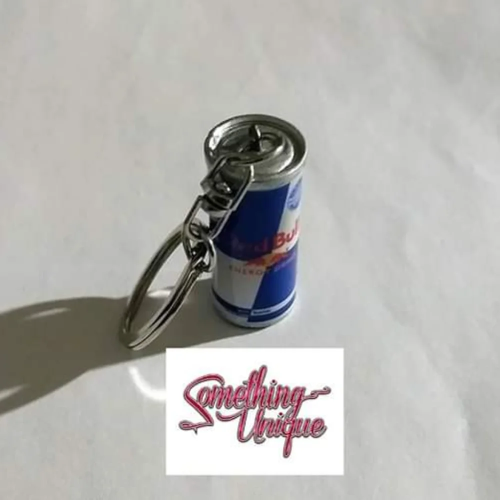 Red Bull Can Keychain